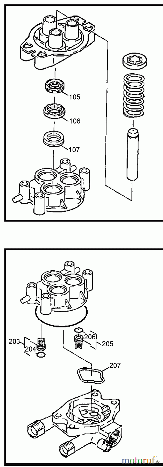 OEM Black und Decker Divers P 1300PSI 1.7GPM ELC W1217 Seite 1