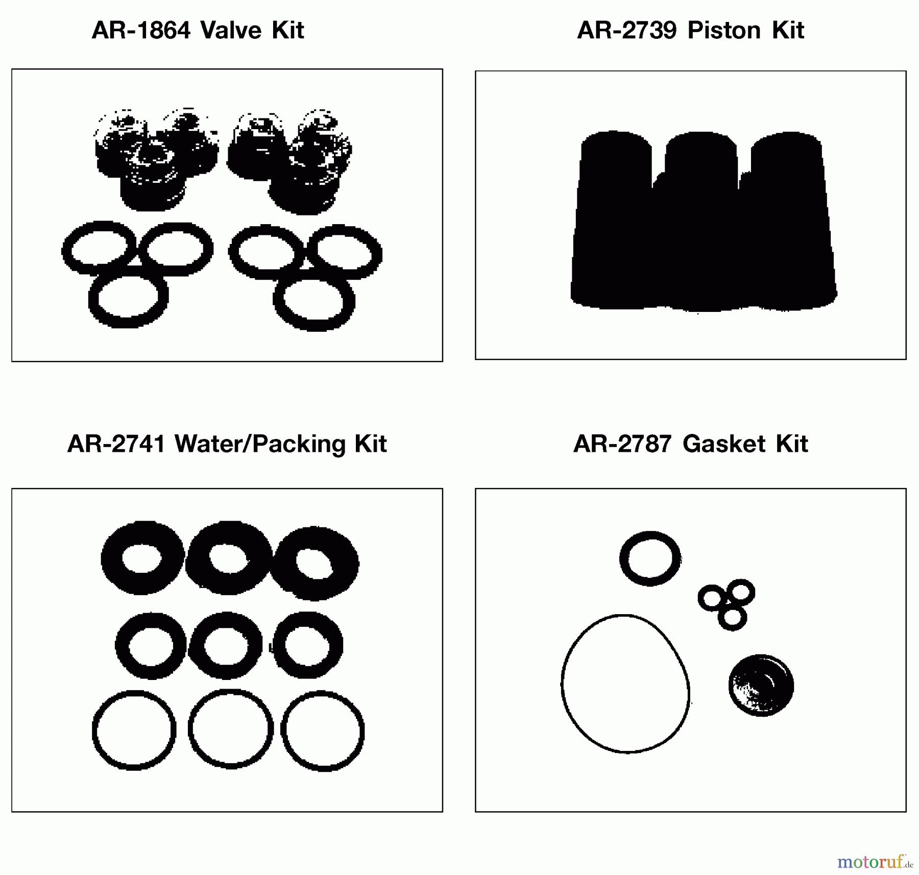 OEM Black und Decker Divers P 3000PSI 4.0GPM 11HP HON WGCPH3040 Seite 4