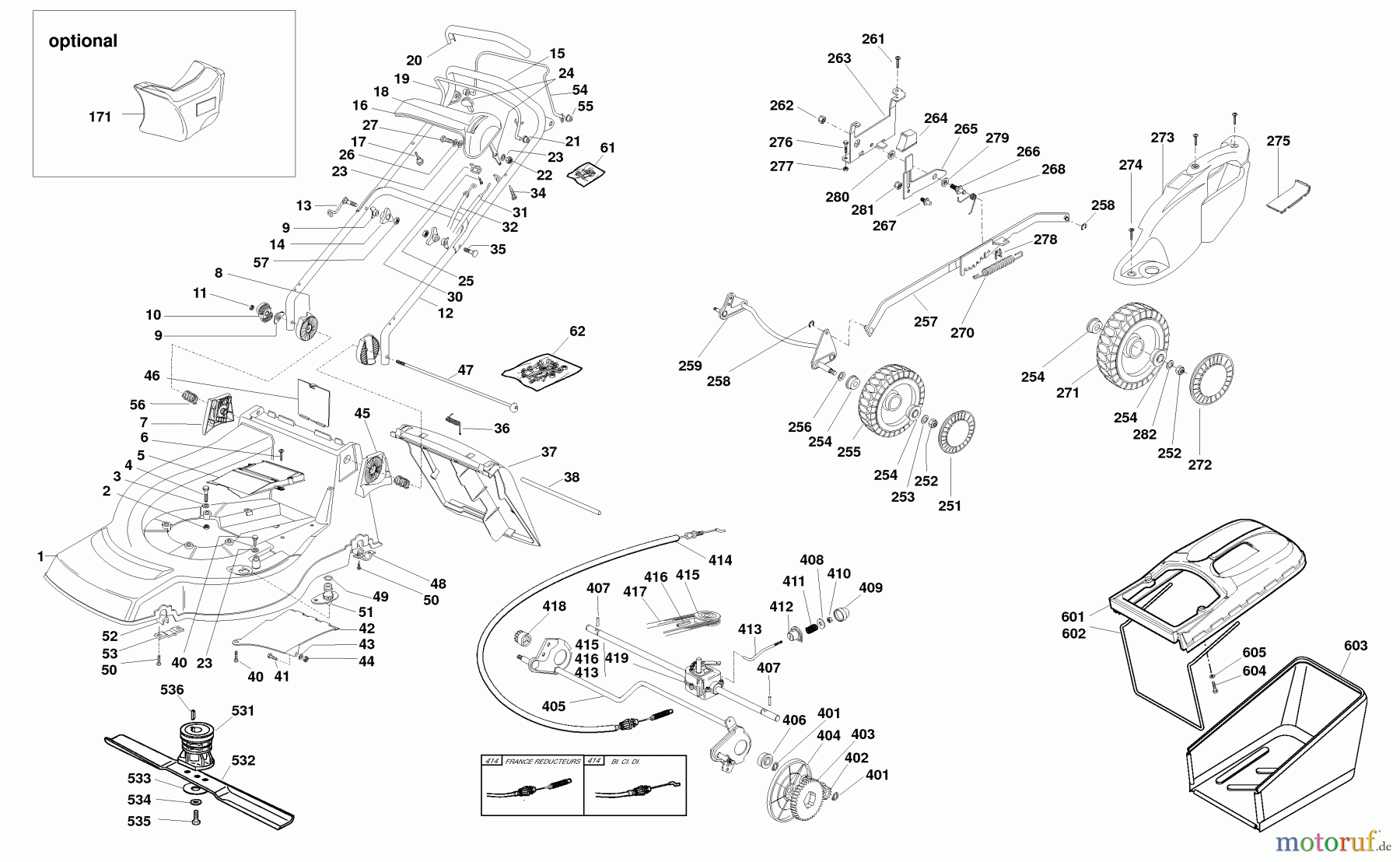  Dolmar Rasenmäher Benzin PM-4850 S PM-4850 S (2006) 10  PM-4850 S