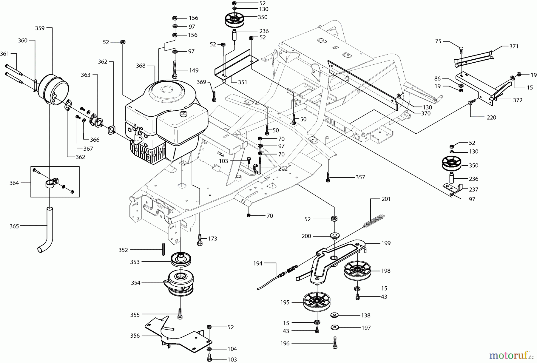 Dolmar Rasentraktoren TM-102.17 H TM-102.17 H (2001) 6 MOTOR
