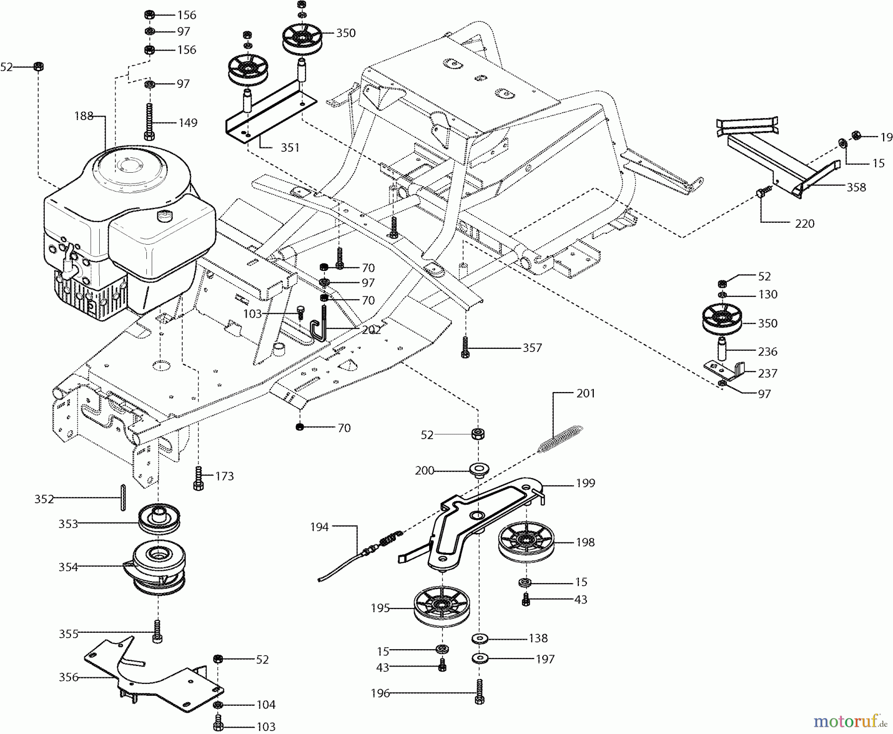 Dolmar Rasentraktoren TM-102.13 TM-102.13 (2003) 5 MOTOR