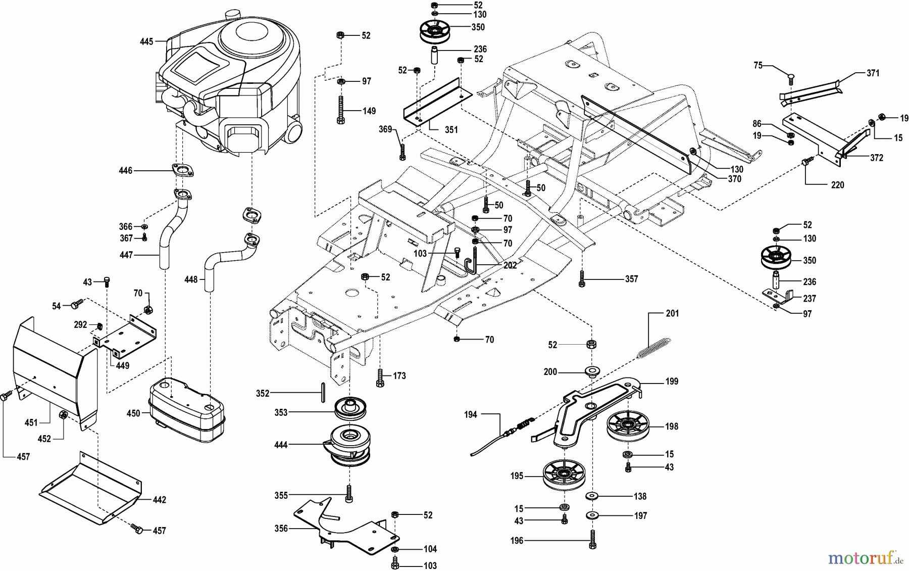  Dolmar Rasentraktoren TM-102.18 H2 TM-102.18 H2 (2004) 4  MOTOR