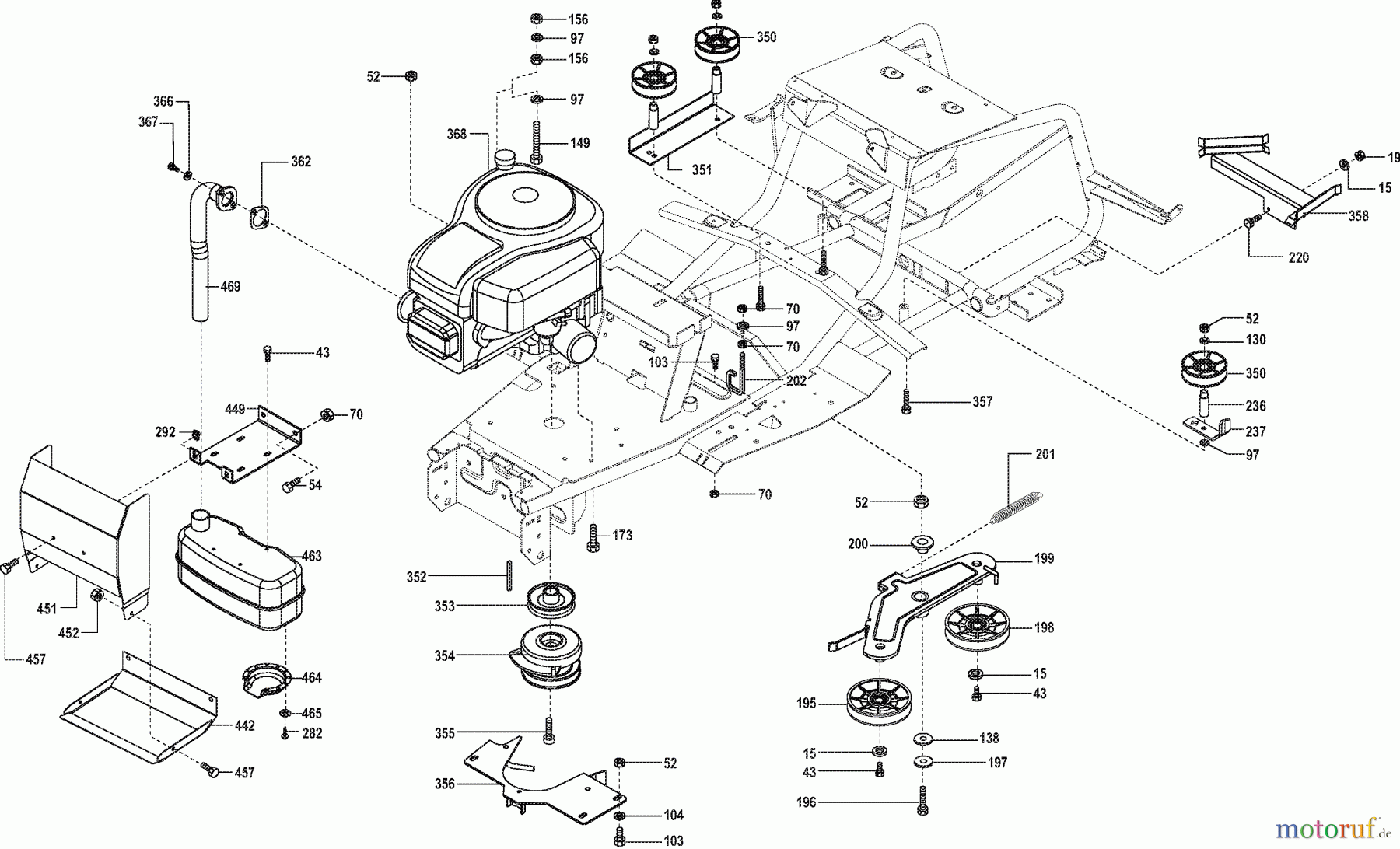 Dolmar Rasentraktoren TM-102.13 TM-102.13 (2005) 5 MOTOR