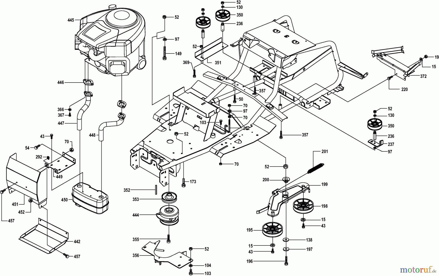  Dolmar Rasentraktoren TM-102.18 H2 TM-102.18 H2 (2005) 4  MOTOR