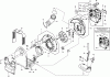Dolmar Benzin PB-7600.4 Ersatzteile 1  Gebläsegehäuse, Tank
