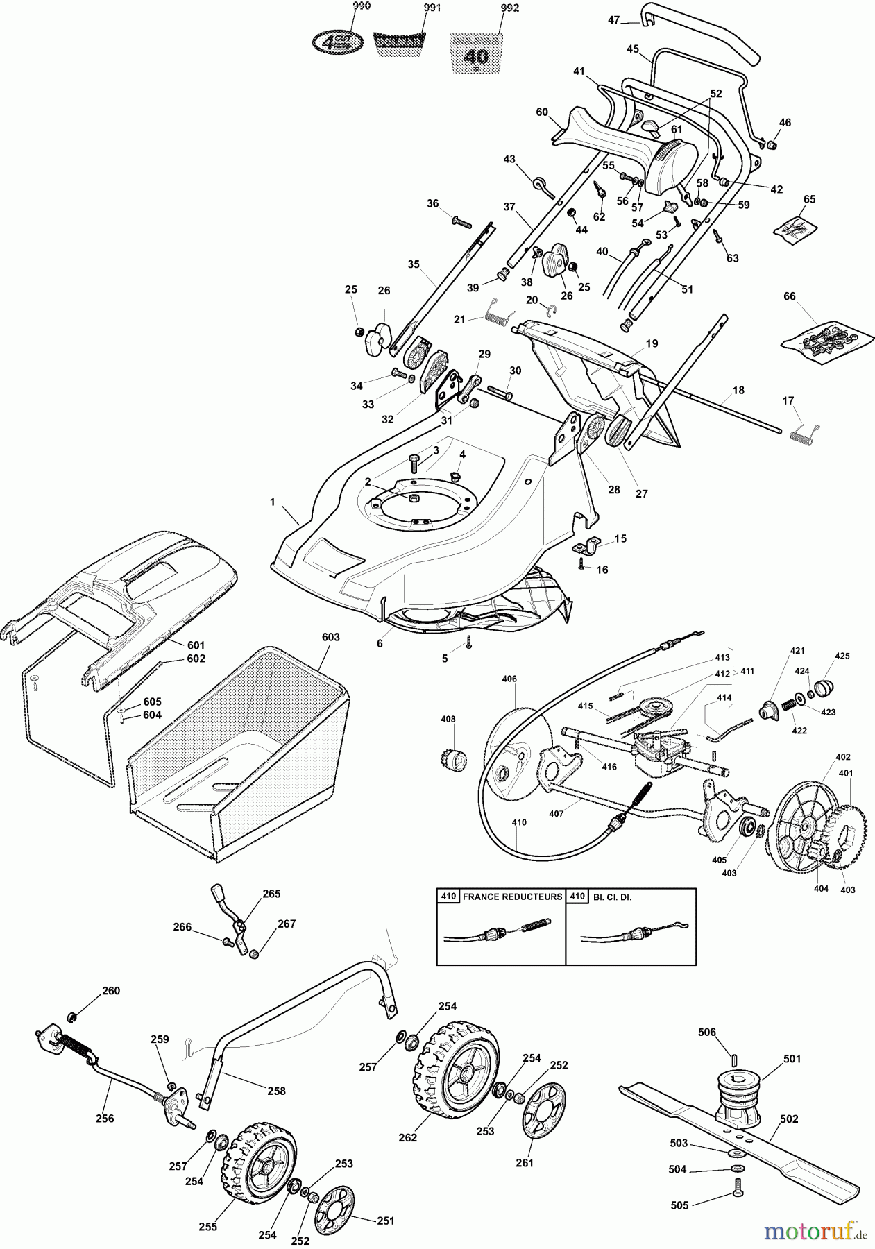 Dolmar Rasenmäher Benzin PM-48 S PM-48 S (2008) 4 PM-48 S