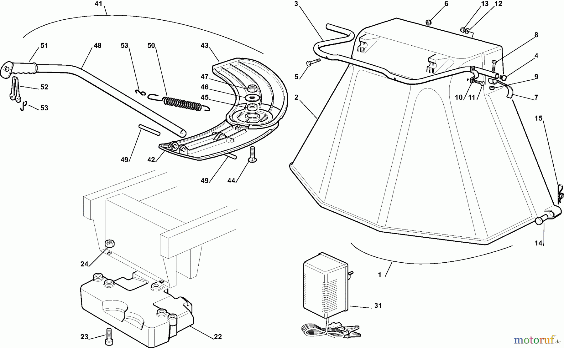  Dolmar Rasentraktoren RM7213H RM-72.13 H (2008) 12  ZUBEHÖR NACH ANFRAGE