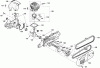Dolmar Benzin PC-6412 CD Ersatzteile 6  Zylinder, Kurbeltrieb, Kupplung