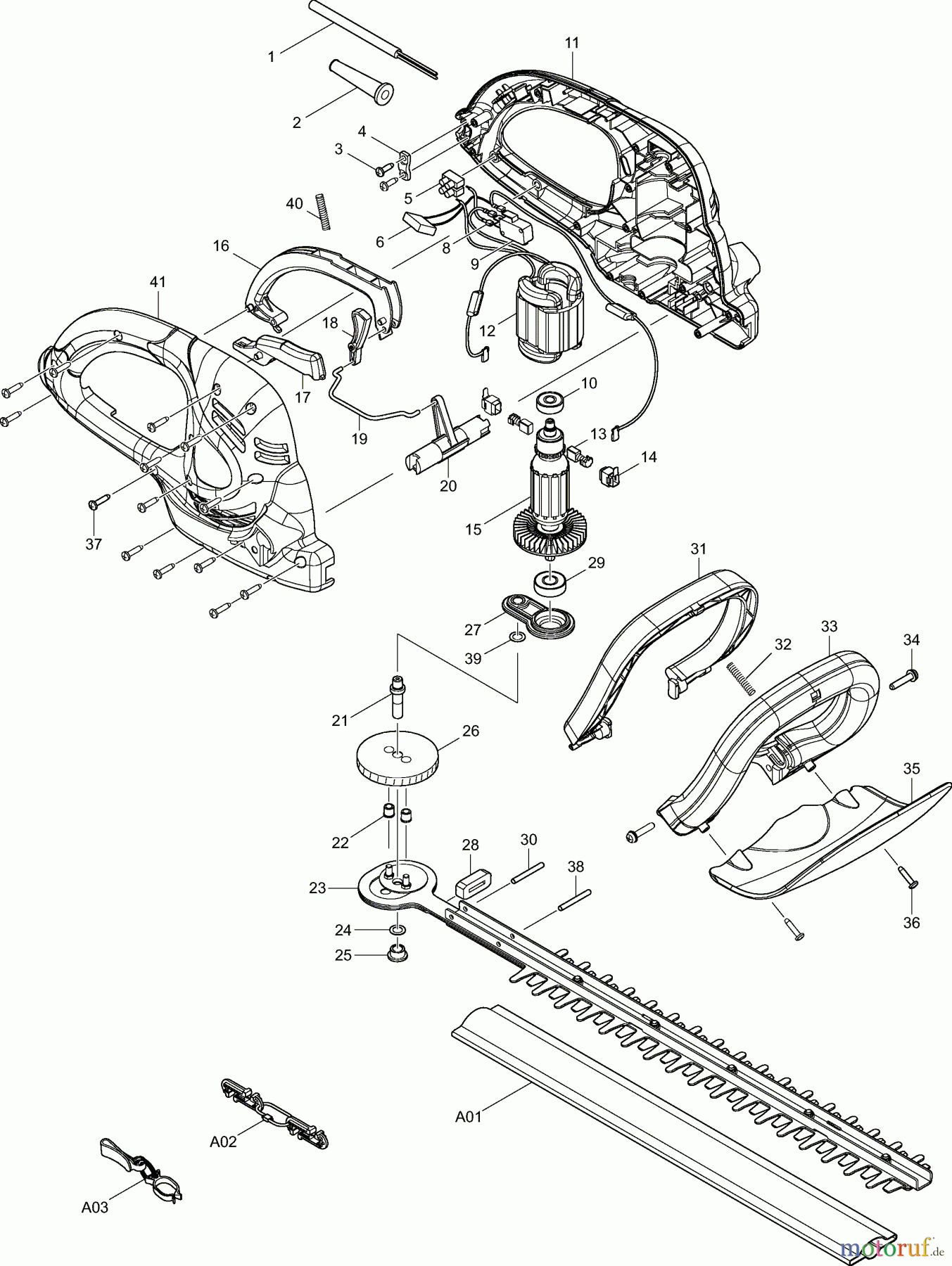 Dolmar Heckenscheren Elektro HT-52 3 HT-52