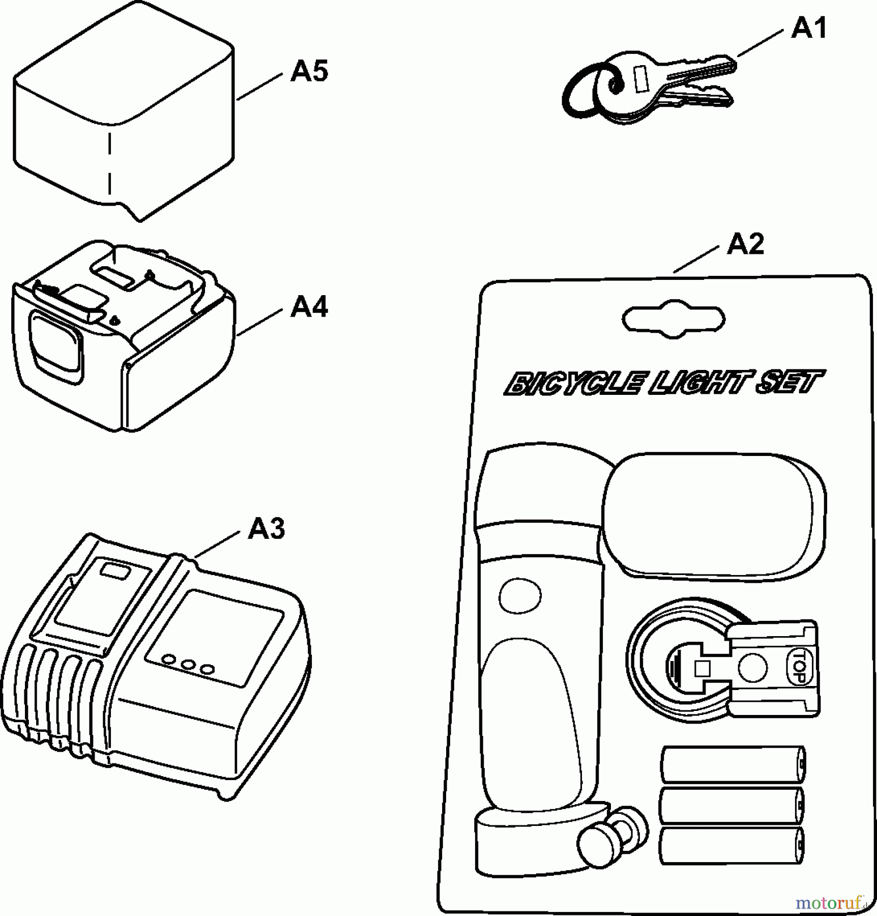 Dolmar Diverses AB-1816 2 Zubehör