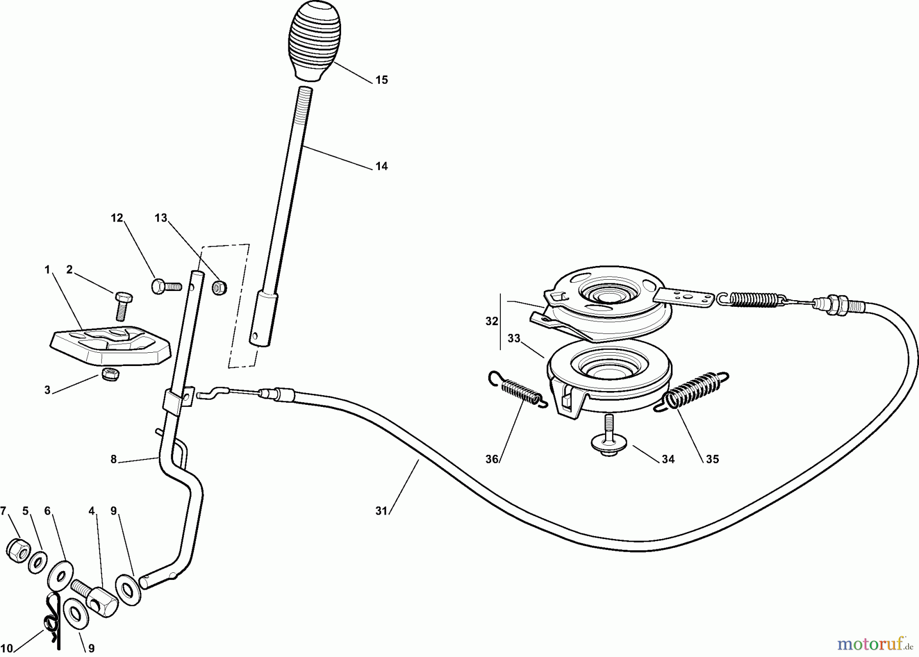Dolmar Rasentraktoren RM-63.7 RM-63.7 (2009) 8 SCHNEIDWERKZEUG (1)