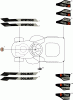 Dolmar TM9214 TM-92.14 (2013-2014) Ersatzteile 14  AUFKLEBER