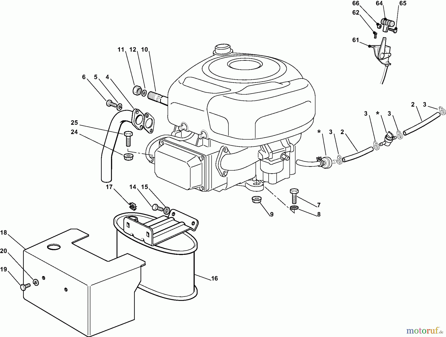  Dolmar Rasentraktoren TM9214H TM-92.14 H (2012) 5  Motor