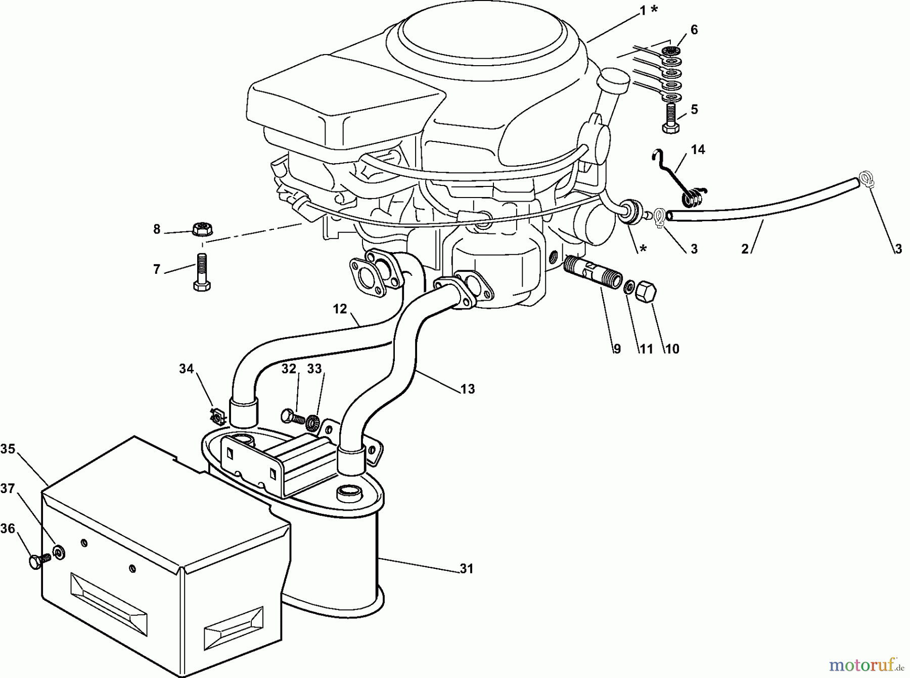  Dolmar Rasentraktoren TM-102.16 H2 TM-102.16 H2 (2012) 5f  Motor