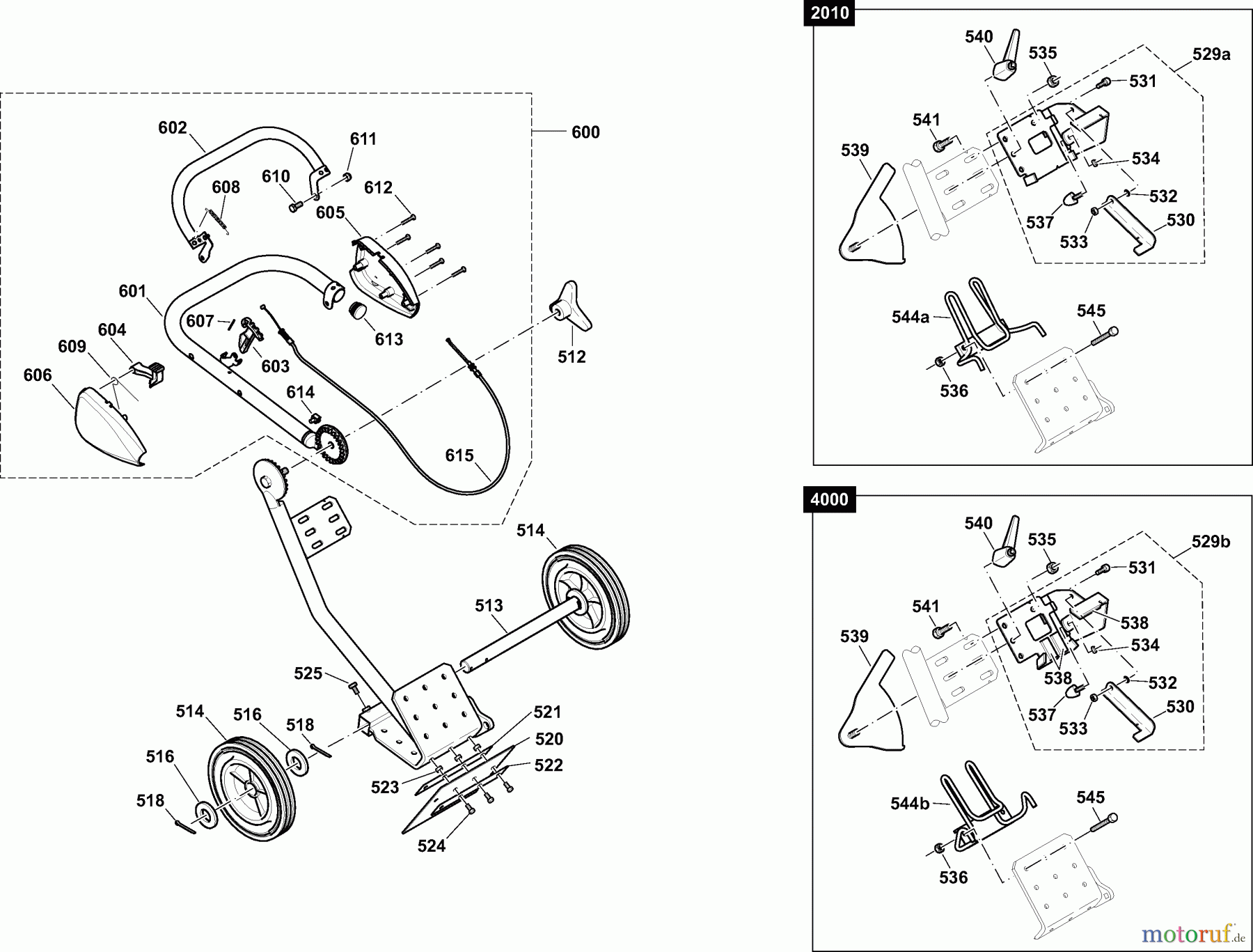  Dolmar Trennschleifer Zubehör PT-4000 2  Führungswagen