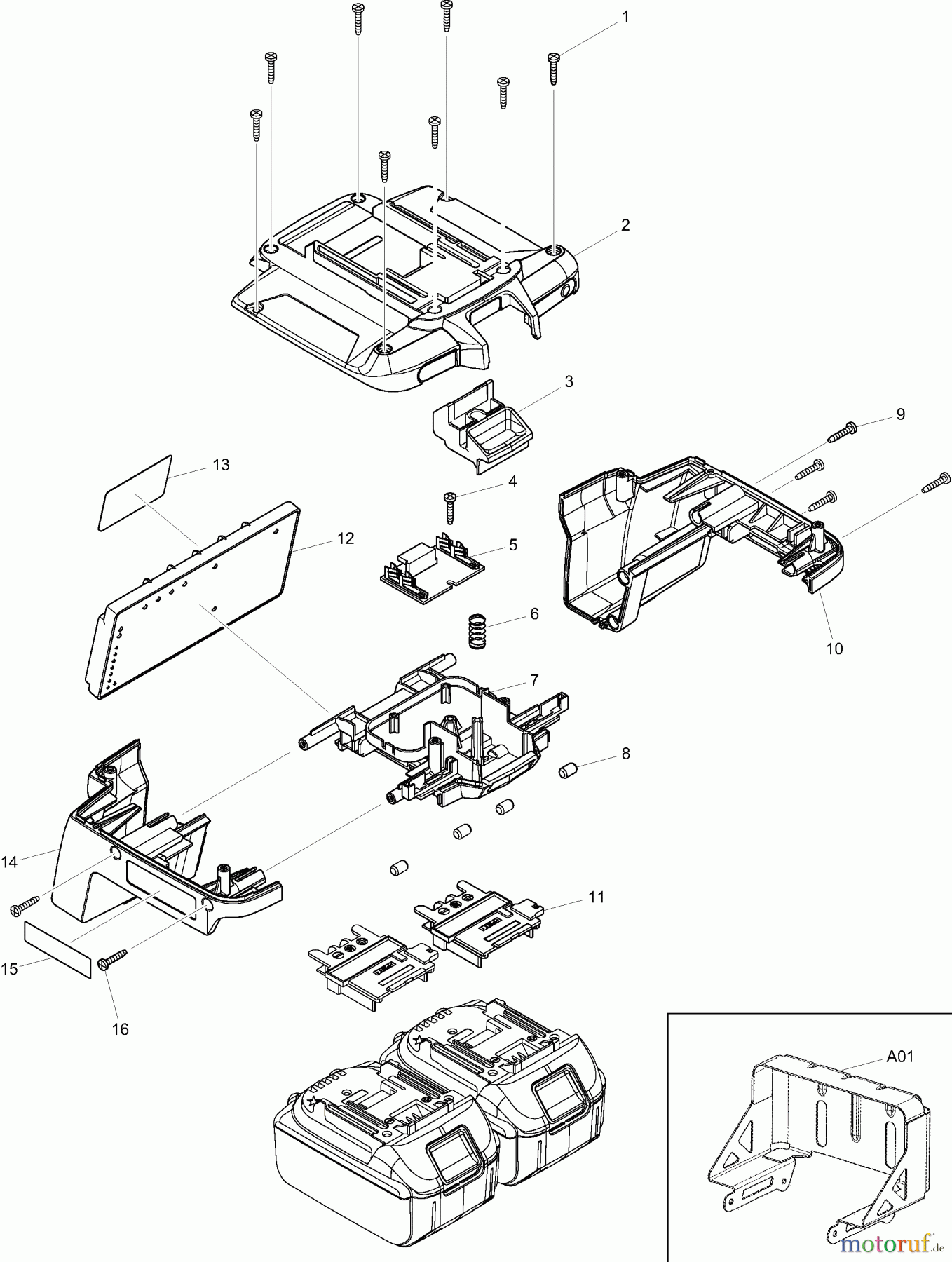 Dolmar Akkus & Ladegeräte Akkus AA-3618 CL 1  AA-3618 CL
