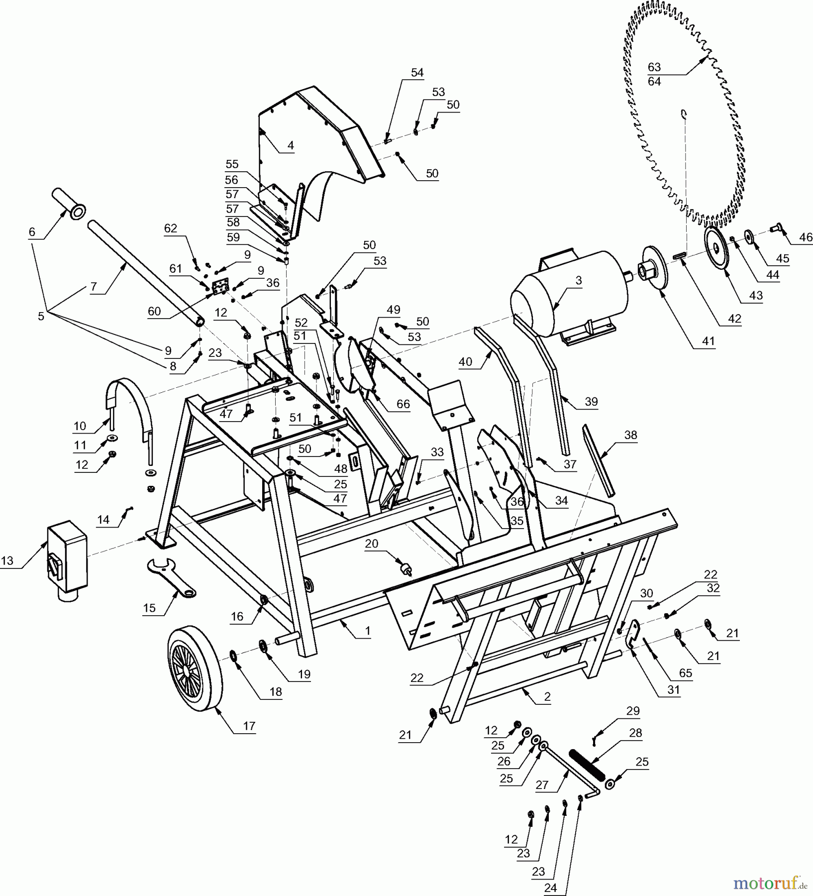 Dolmar Wippkreissägen CS-7070 CS-7070 (2010=>) 1 CS-7070 (2010=>)