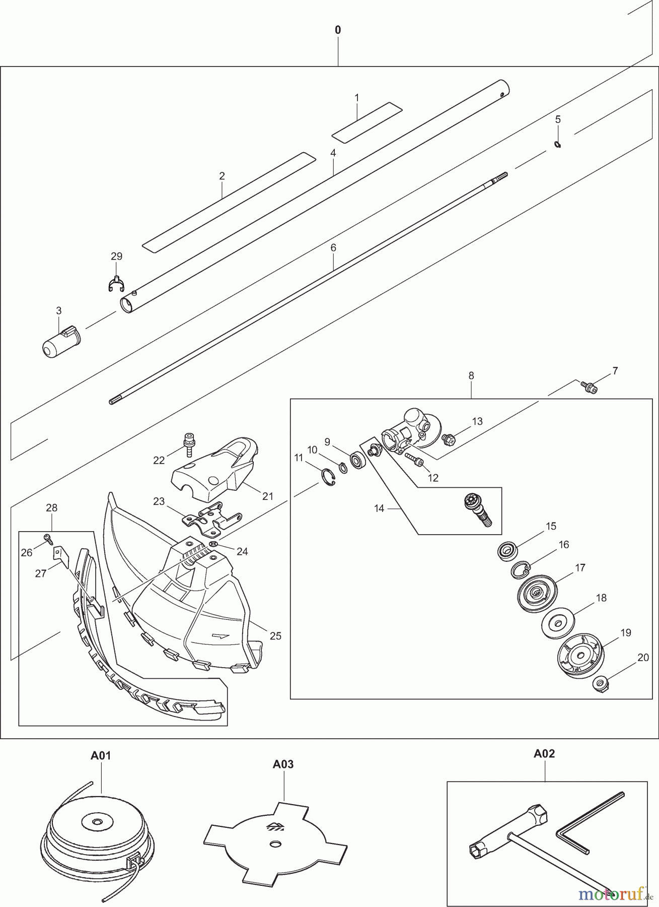  Dolmar Kombisysteme BCCS 1  BC-CS