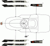 Dolmar TM12222H2 TM-122.22 H2 (2013-2014) Ersatzteile 14  AUFKLEBER