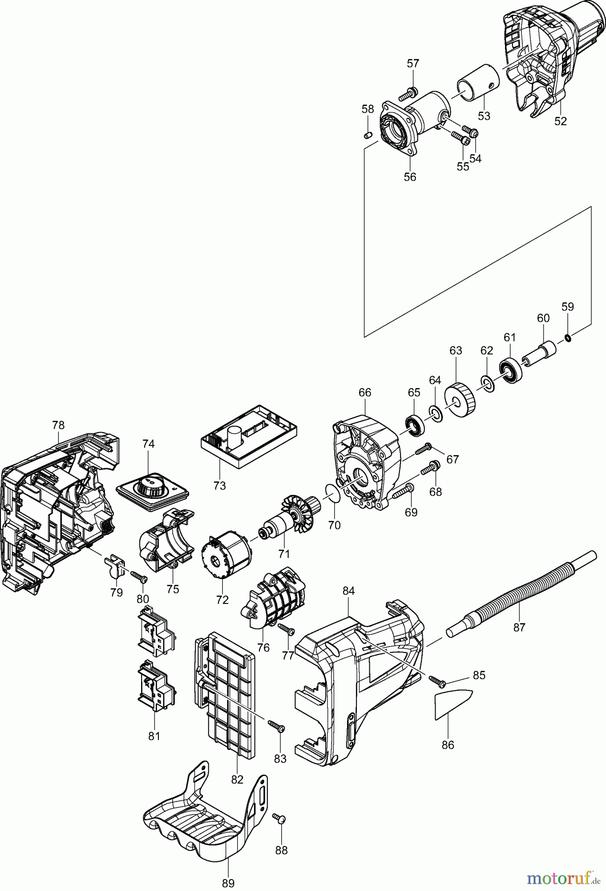 Dolmar Motorsensen & Trimmer Akku AT3731C 2 Motor
