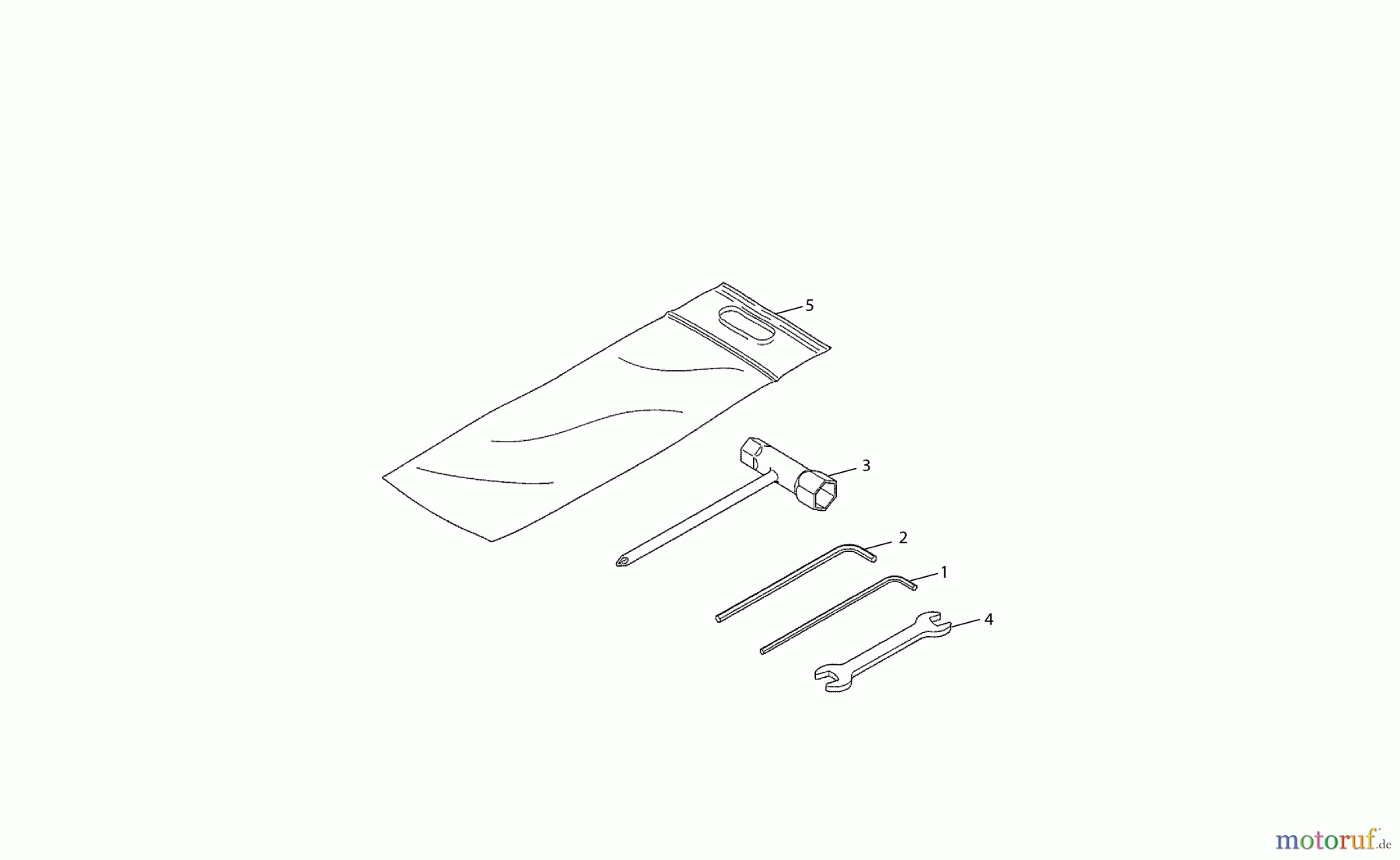  Dolmar Motorsensen & Trimmer Benzin 2-Takt MS-260 C 11  Werkzeug