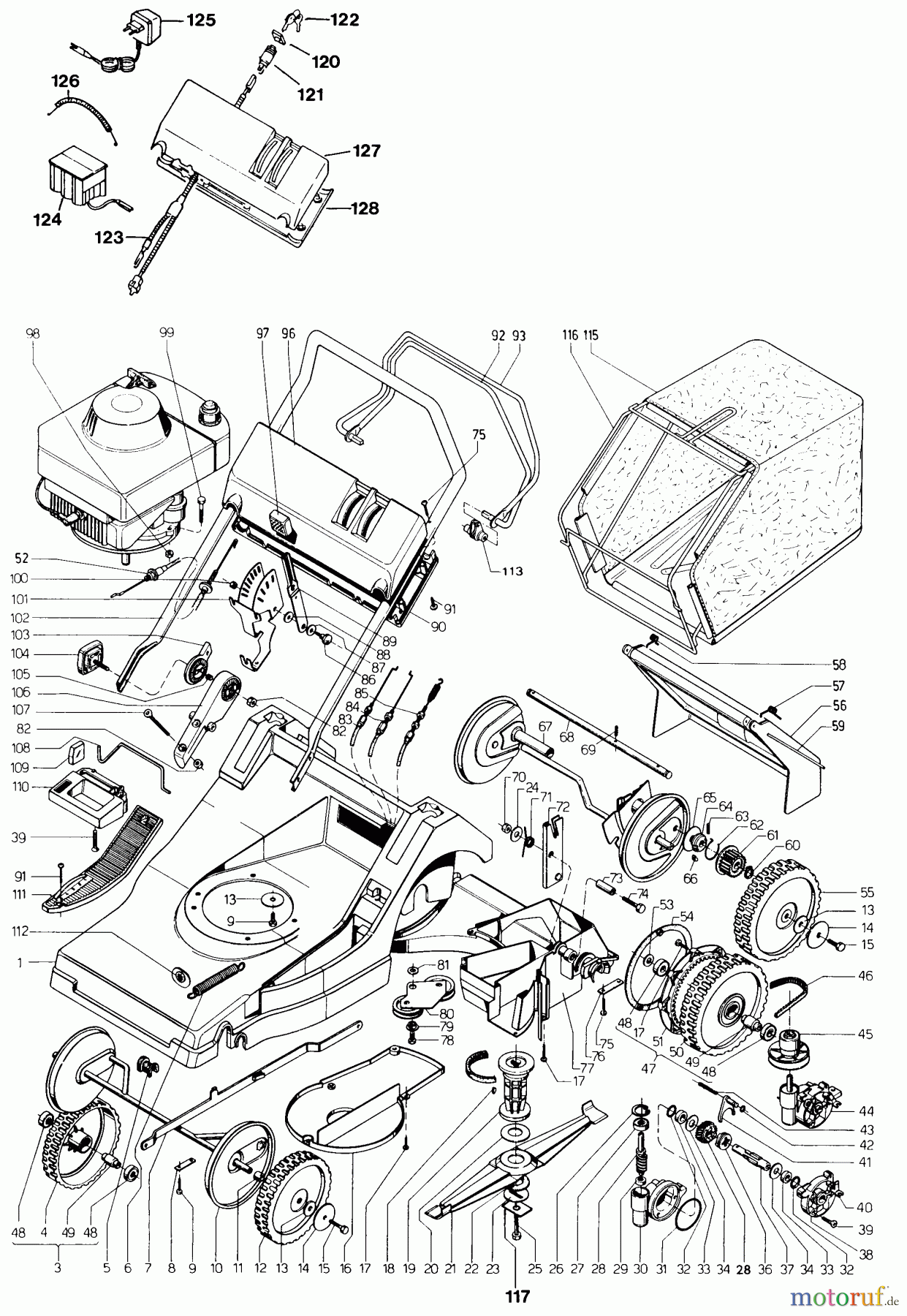  Dolmar Rasenmäher Benzin PM-5355 S PM-5355 S (1996) 8  PM-5355 S