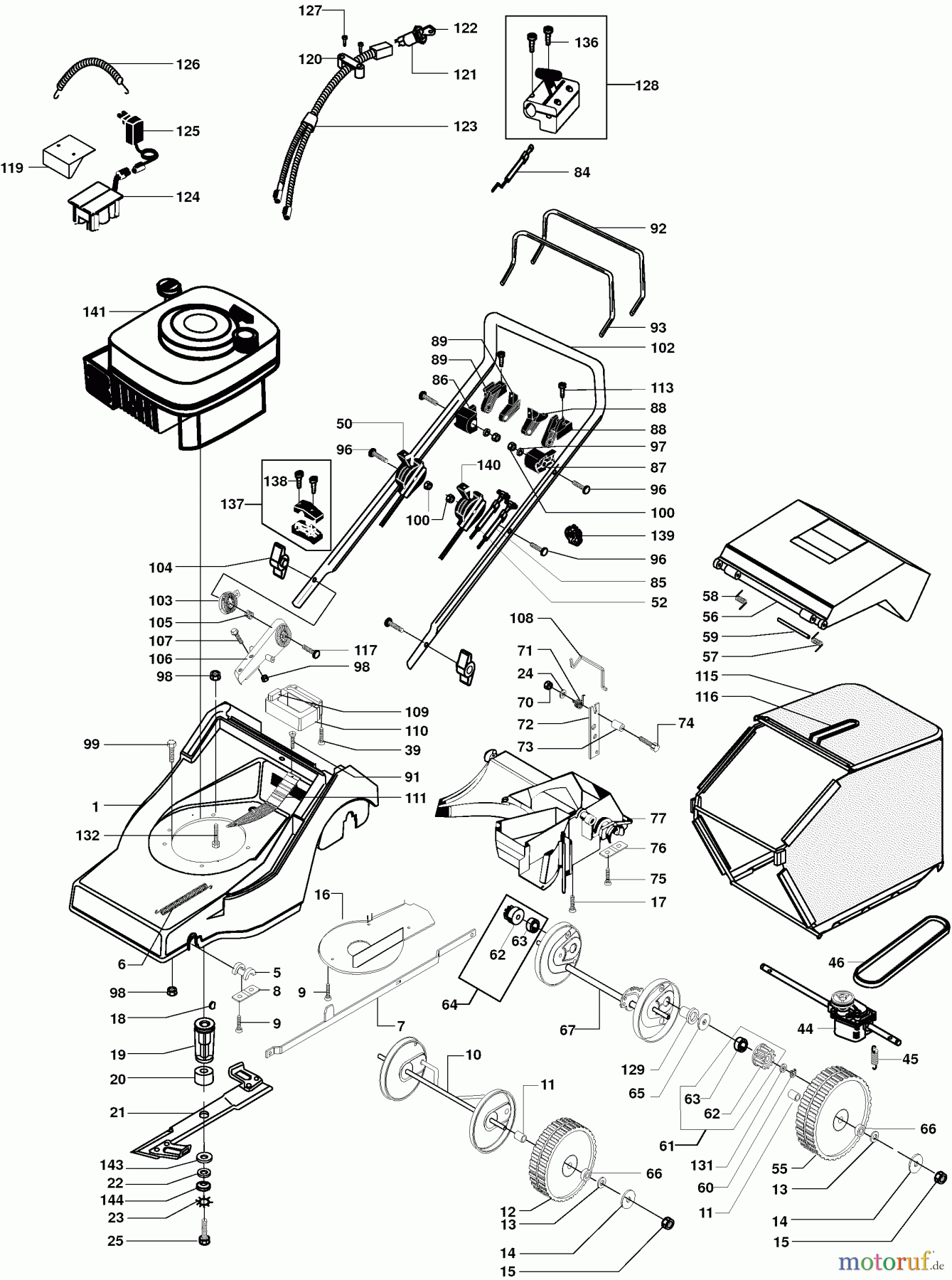 Dolmar Rasenmäher Benzin PM-5355 S PM-5355 S (2002) 9 PM-5355 S