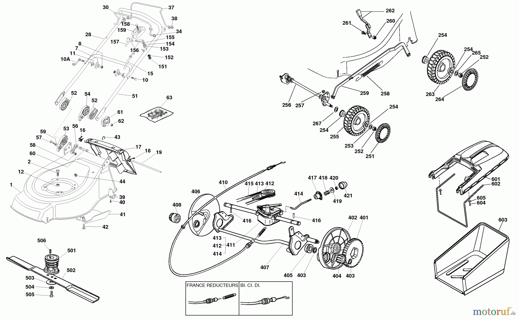  Dolmar Rasenmäher Benzin PM-480 S PM-480 S (2005) 8  PM-480 S (2005)