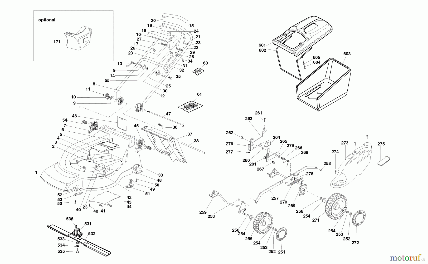 Dolmar Rasenmäher Benzin PM-4850 PM-4850 (2005) 9 PM-4850
