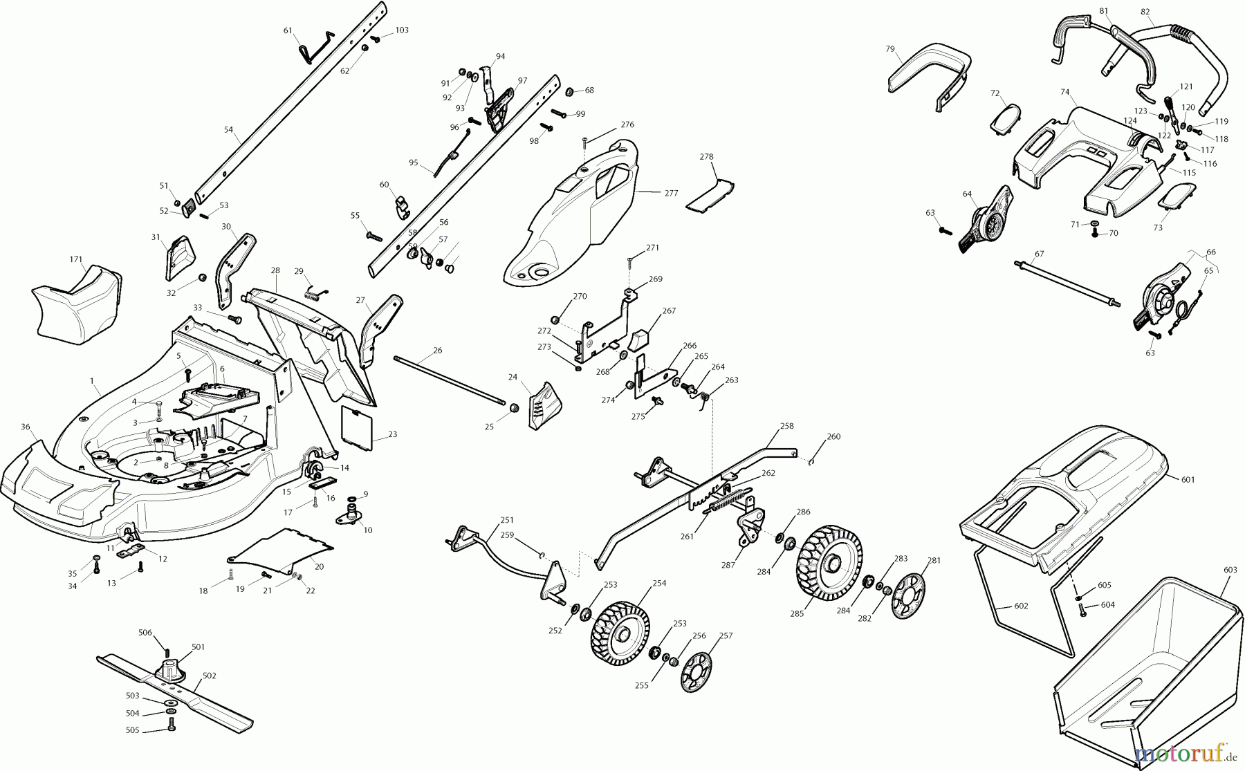  Dolmar Rasenmäher Benzin PM-4860 PM-4860 (2007) 10  PM-4860