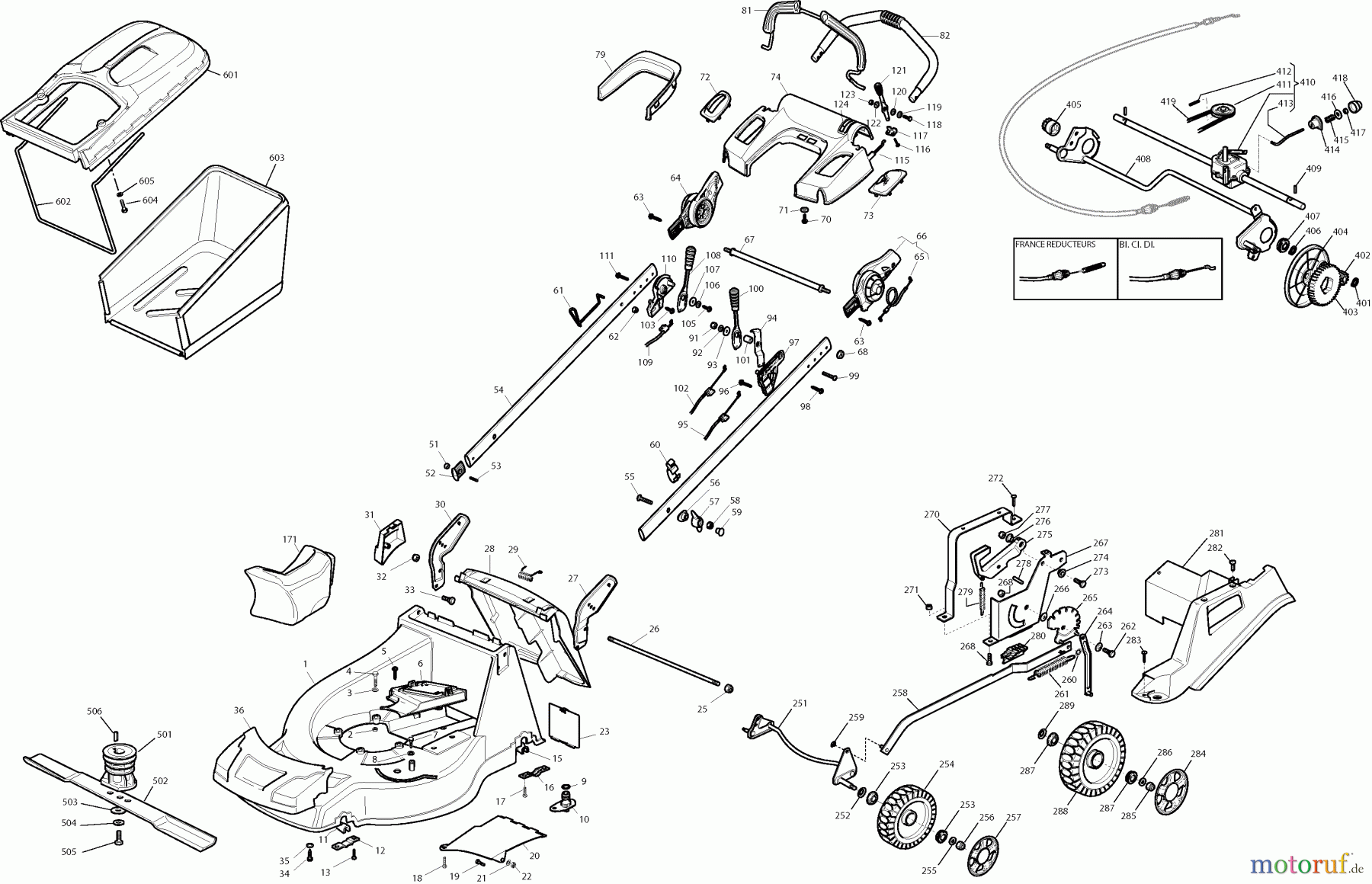 Dolmar Rasenmäher Benzin PM-5360 S3 PM-5360 S3 (2007) 14 PM-5360 S3