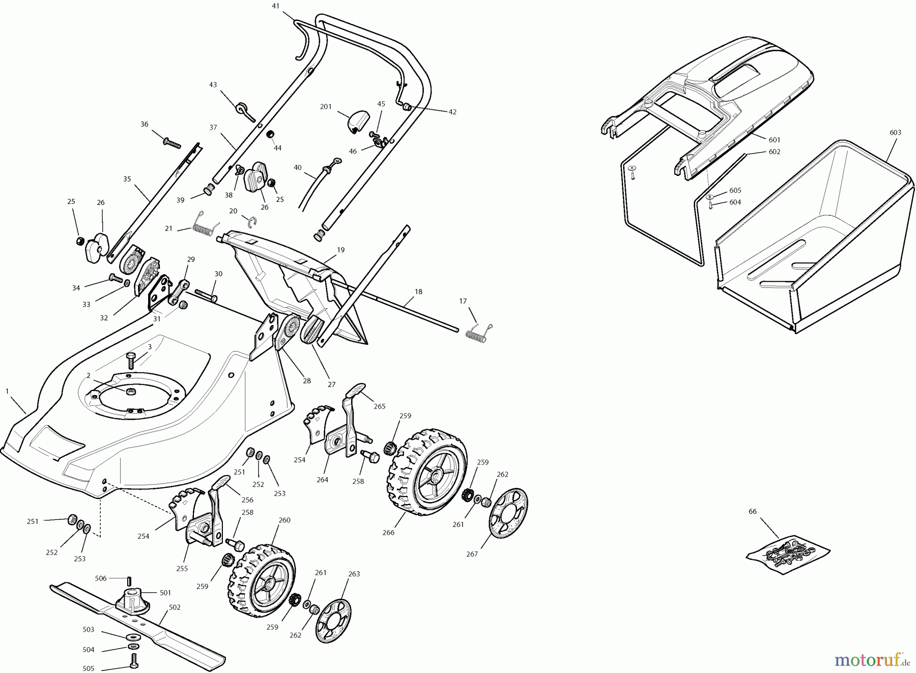 Dolmar Rasenmäher Benzin PM-43 PM-43 (2007) 2 PM-43 (2007)