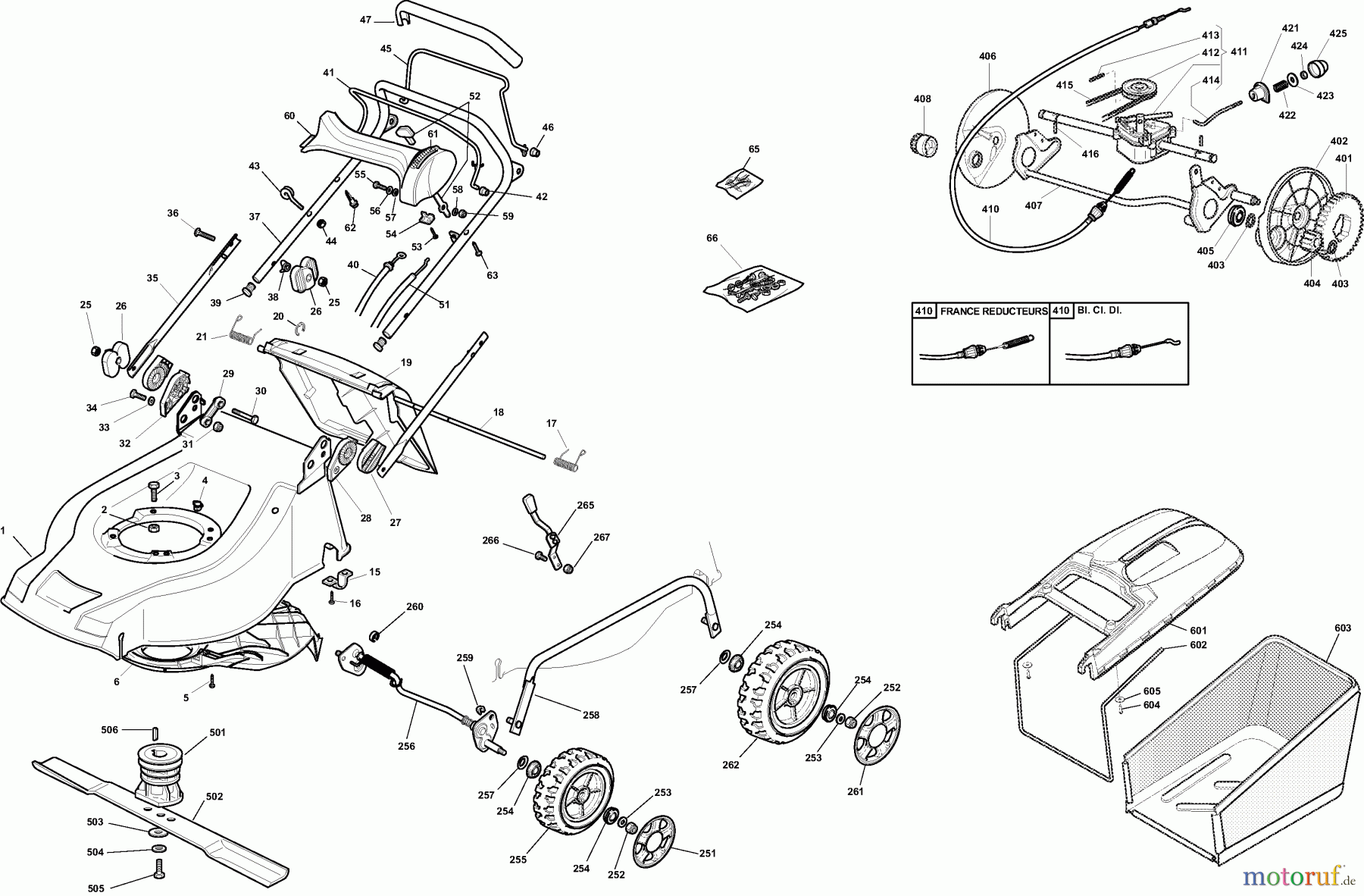 Dolmar Rasenmäher Benzin PM-48 S PM-48 S (2007) 4 PM-48 S