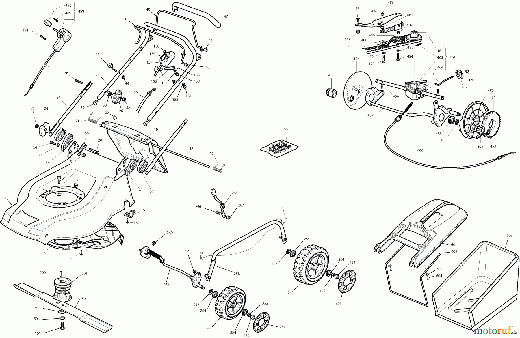 Dolmar Rasenmäher Benzin PM-480 S4 PM-480 S4 (2007) 6 PM-480 S4