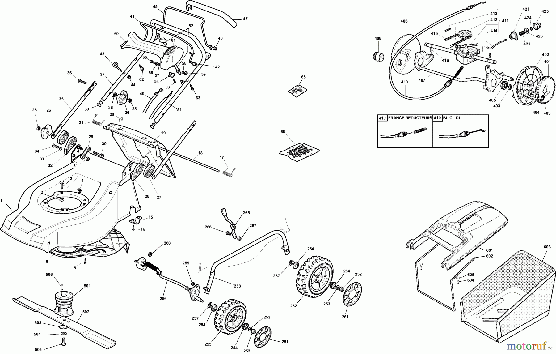 Dolmar Rasenmäher Benzin PM-530 S PM-530 S (2007) 8 PM-530 S
