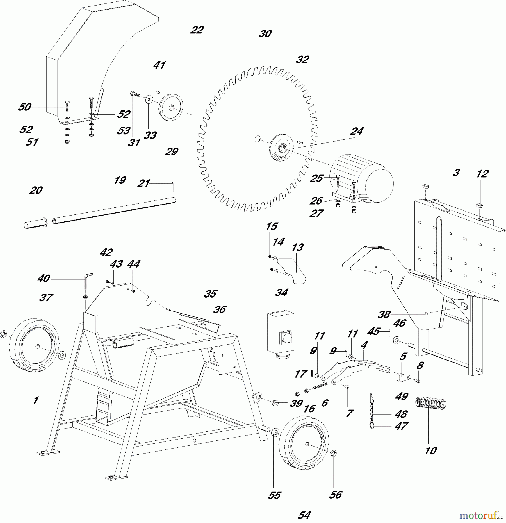  Dolmar Wippkreissägen CS-7070 CS-7070 (2003=>) 1  CS-7070 (=>2005)