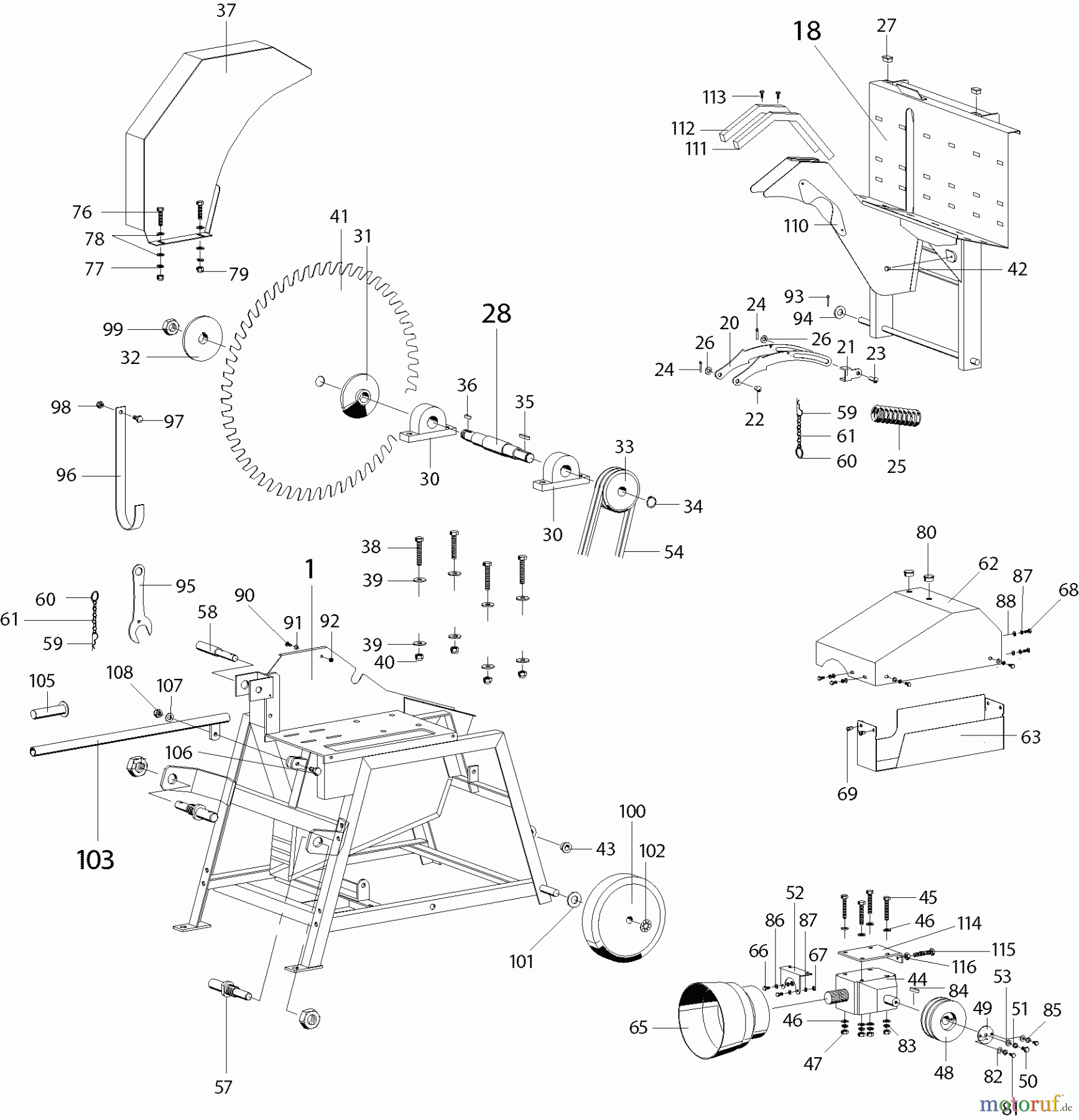Dolmar Wippkreissägen CS-7000 Z CS-7000 Z (2003=>) 2 CS-7000 Z