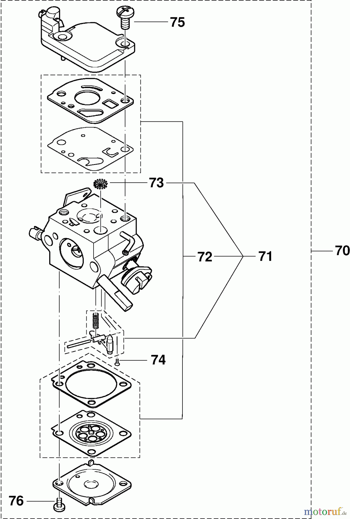 Dolmar Motorsensen & Trimmer Benzin 2-Takt LT-30 4 Vergaser