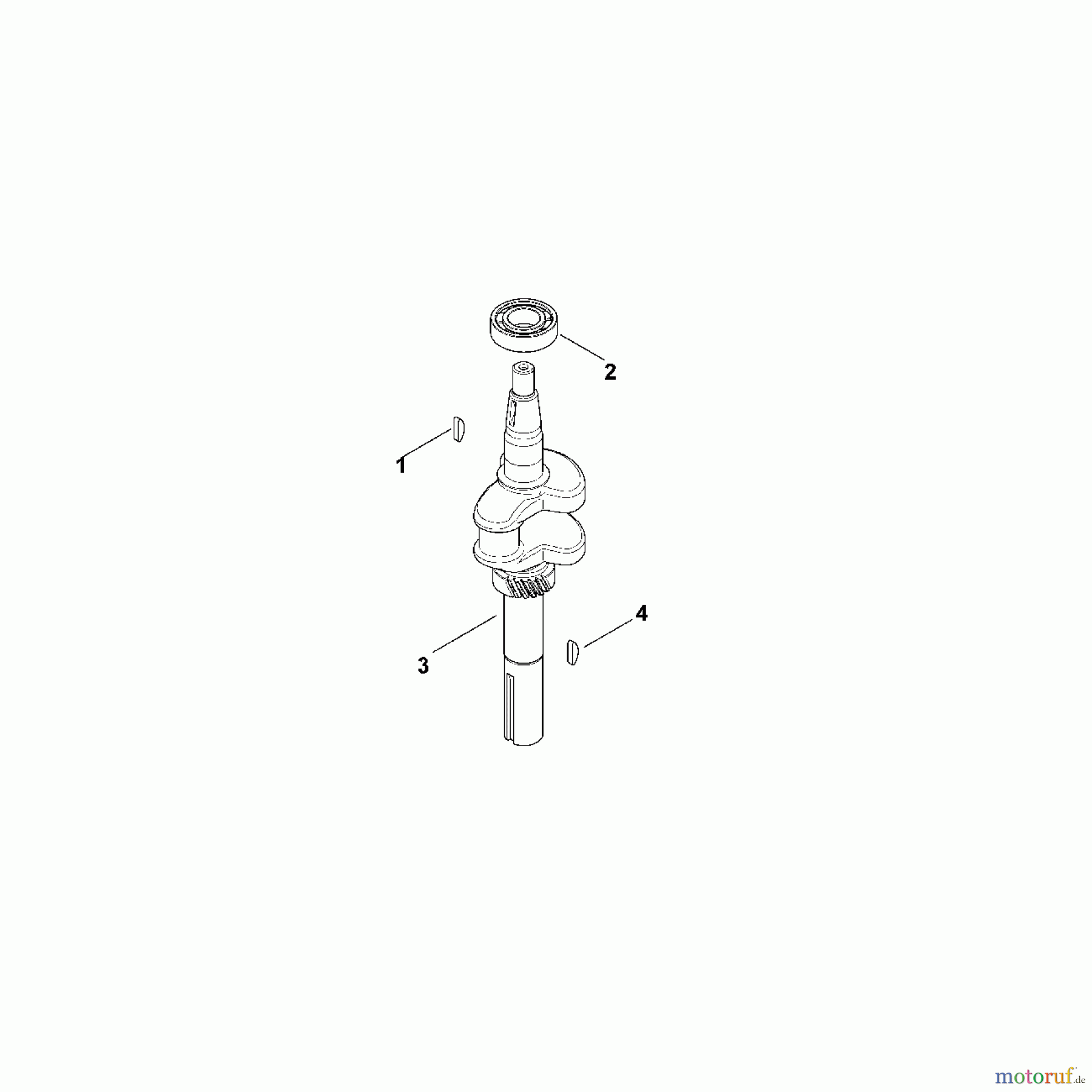 Viking Motoren KOHLER XT - 800 (XT800 - 0032) D - Kurbelwelle