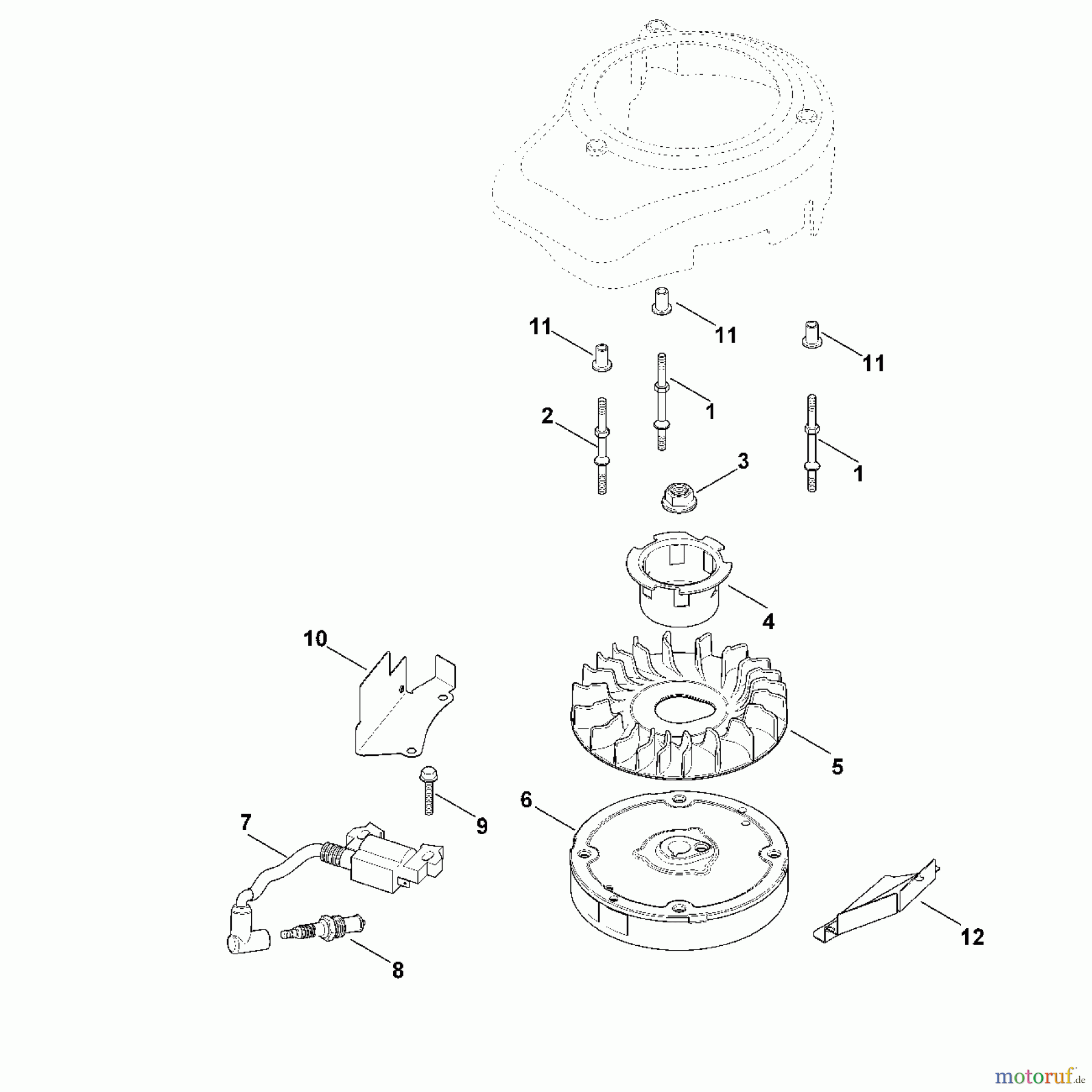 Viking Motoren KOHLER XT - 800 (XT800 - 0032) I - Zündanlage