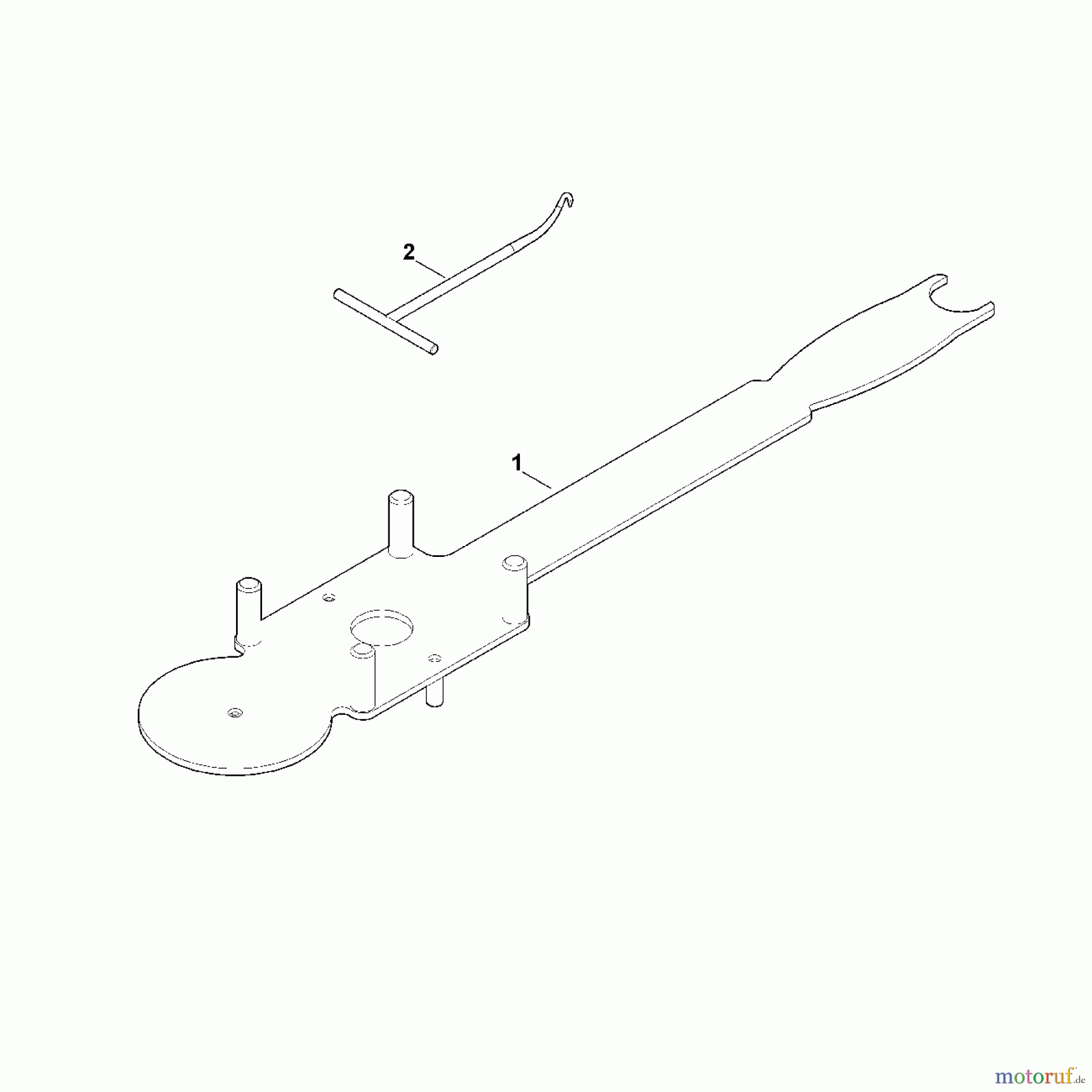Viking Rasenmäher Benzinrasenmäher MB 4.0 R F - Sonderwerkzeug