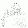 Viking Rasentraktoren MT 4112.0 S Ersatzteile H - Getriebe, Hinterrad