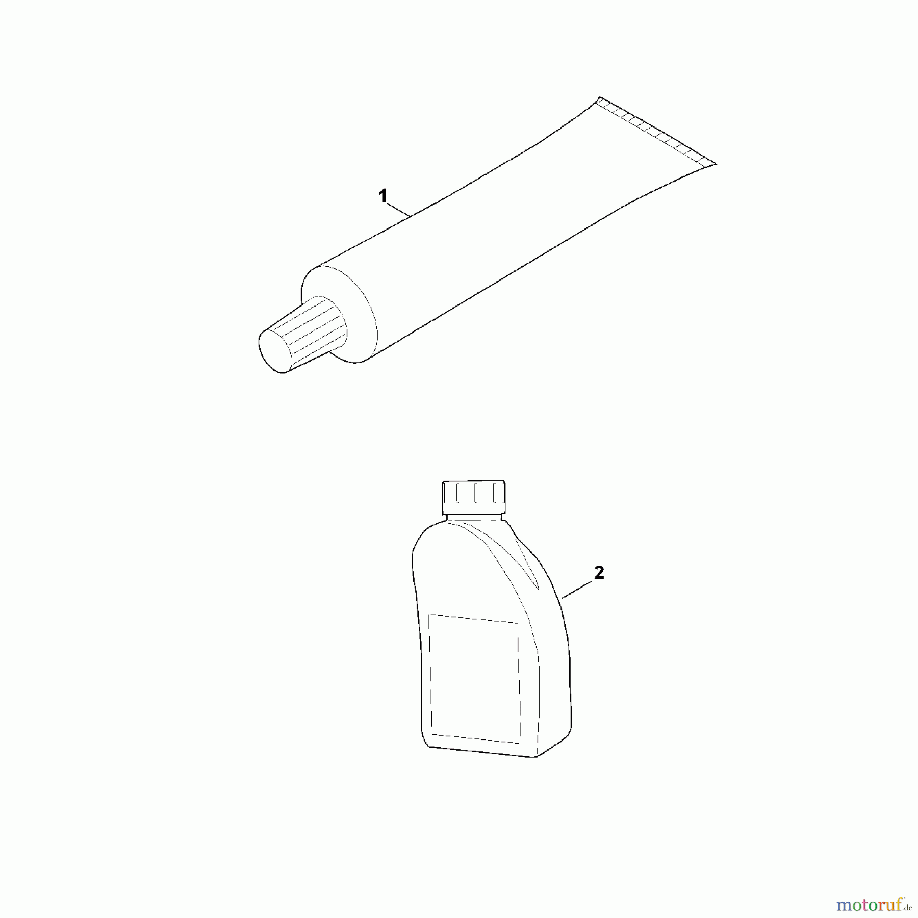 Viking Motorgartengeräte Motorhacken HB 685.0 G - Dichtmasse, Schmierstoff