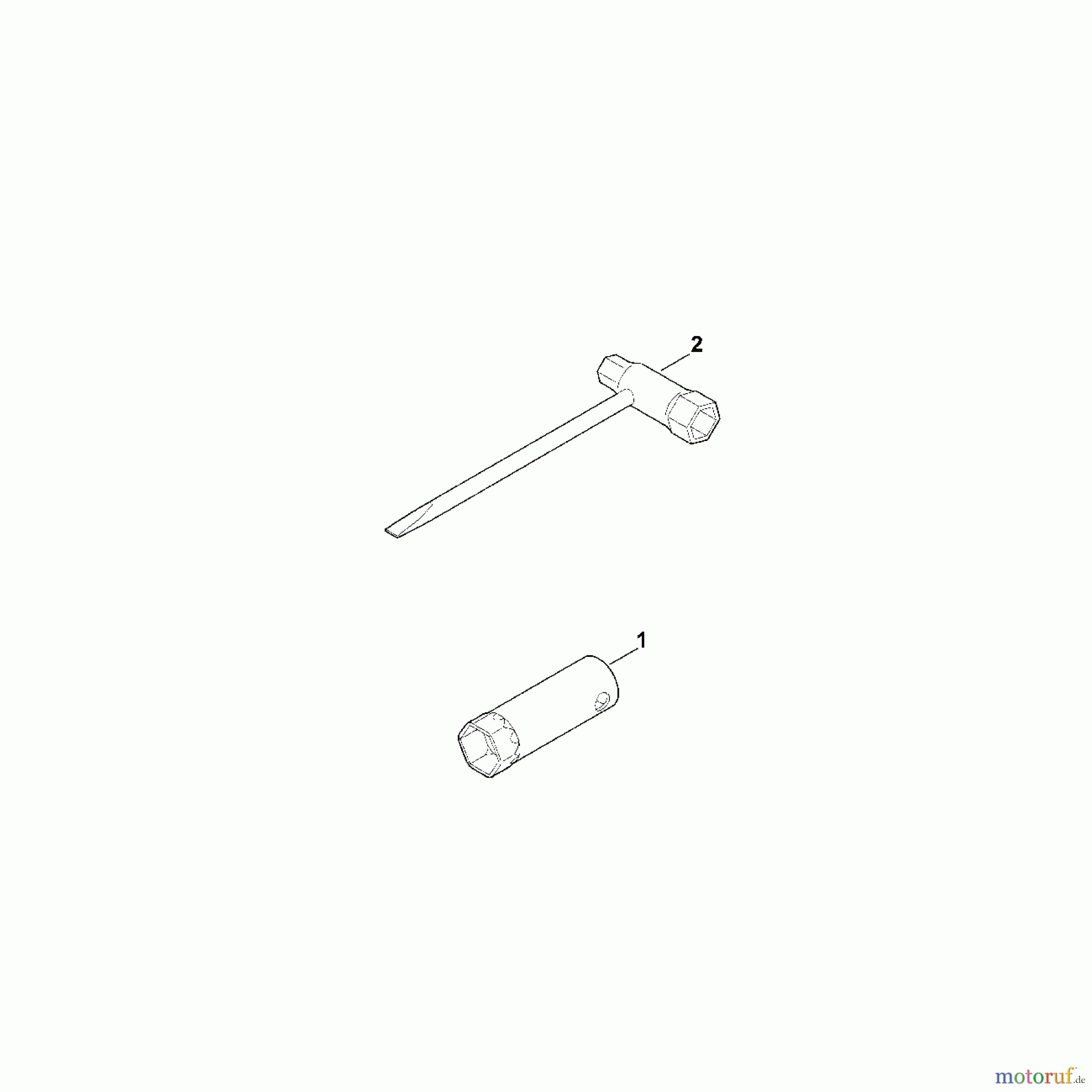 Viking Rasenmäher Benzinrasenmäher MB 750.0 GK J - Werkzeuge