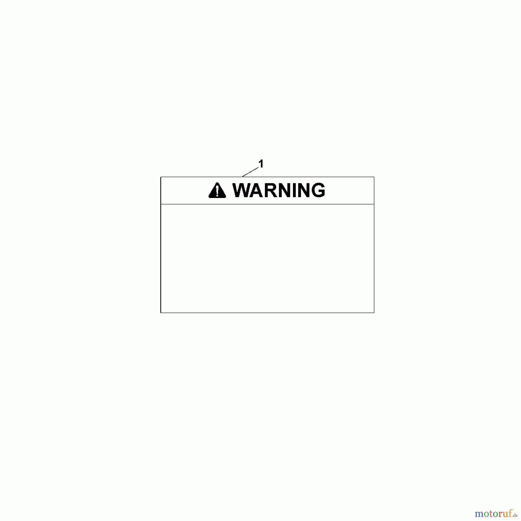  Viking Motoren KOHLER XT - 800  (XT800 - 2052) L - Aufkleber