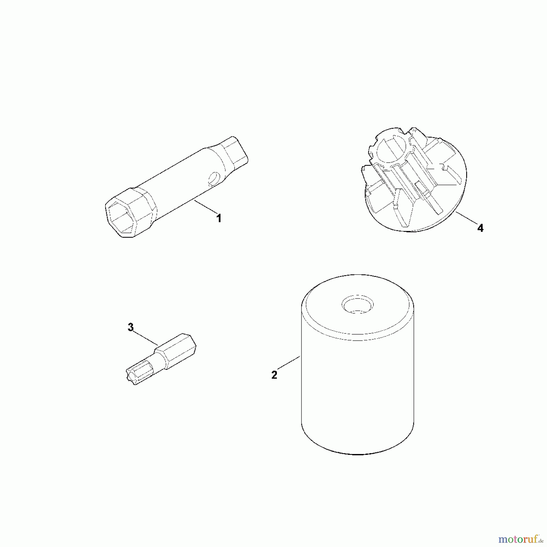 Viking Häcksler Elektro GE 355 G - Sonderwerkzeug