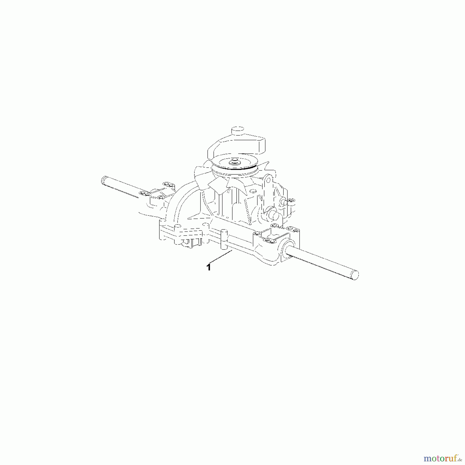 Viking Rasentraktoren Getriebe Tuff Torq K 46 T A - Getriebe kpl.