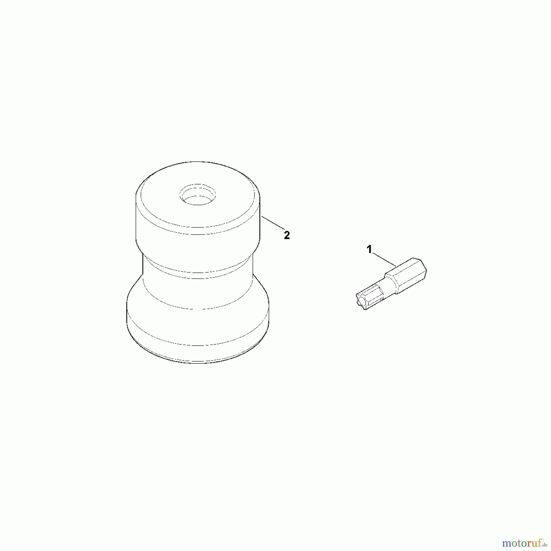 Viking Häcksler Benzin GB 460 C I - Sonderwerkzeug