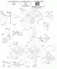 Viking B & S 12. . . 121602-0296-E1 Ersatzteile D - Nockenwelle, Kurbelwelle, Zylinder, Motors