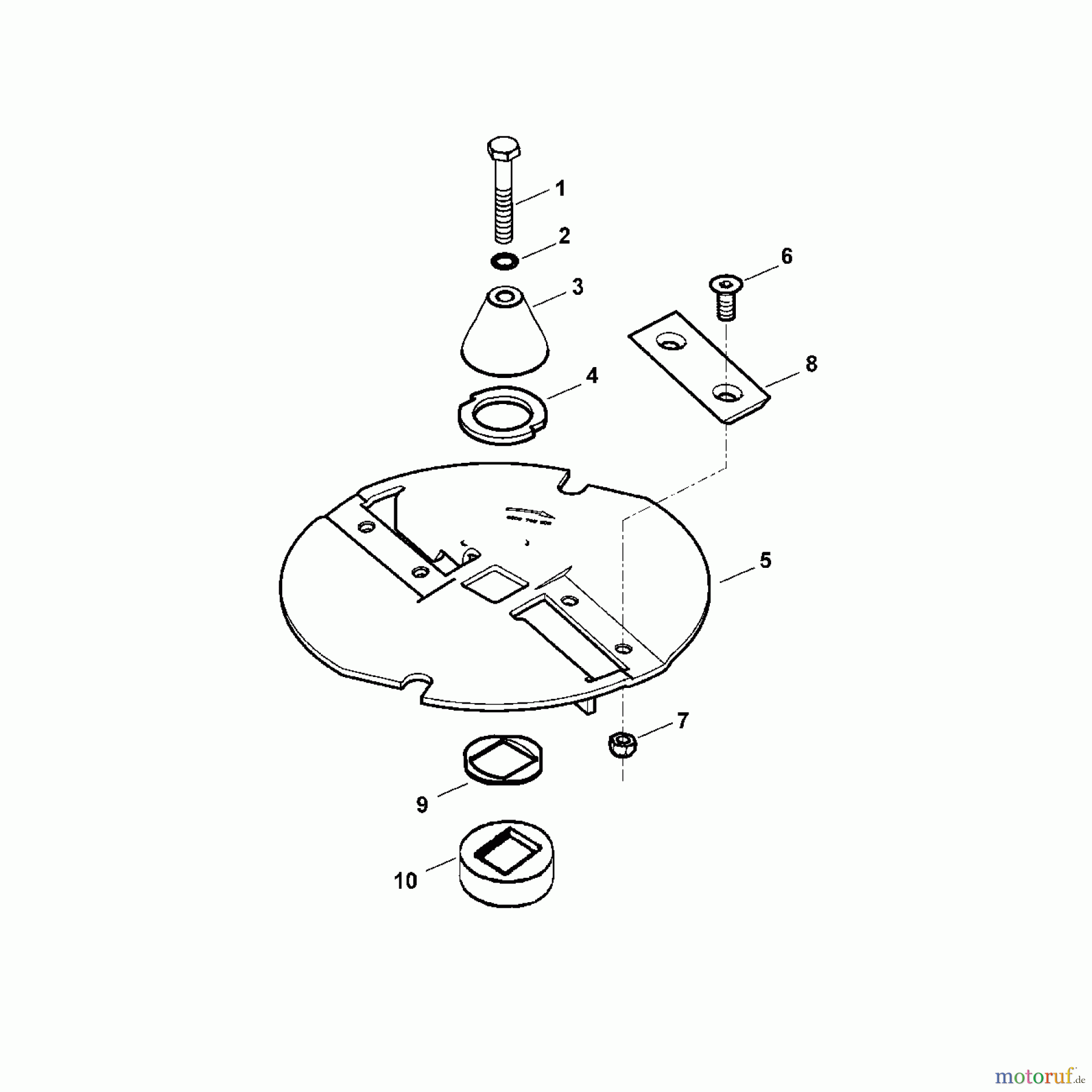 Viking Häcksler Benzin GB 370.1 S D - Messersatz